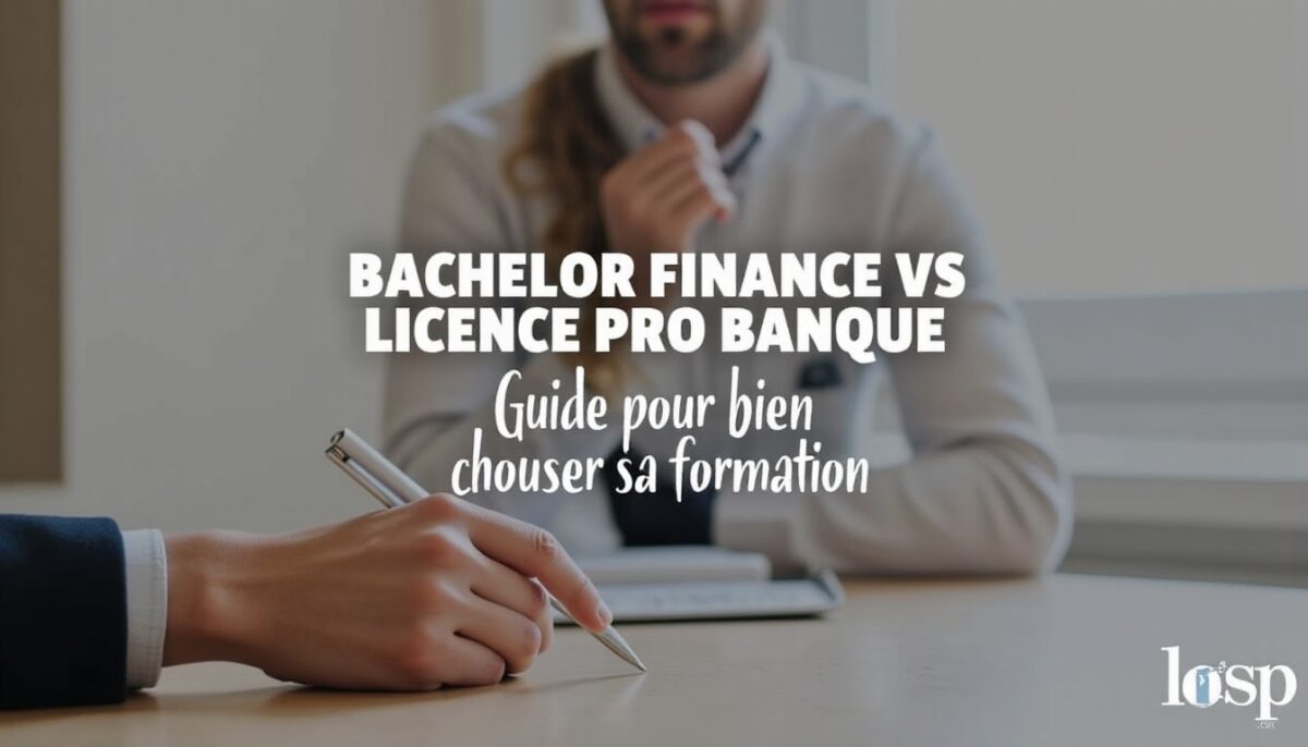 Bachelor Finance vs Licence Pro Banque : Guide pour bien choisir sa formation